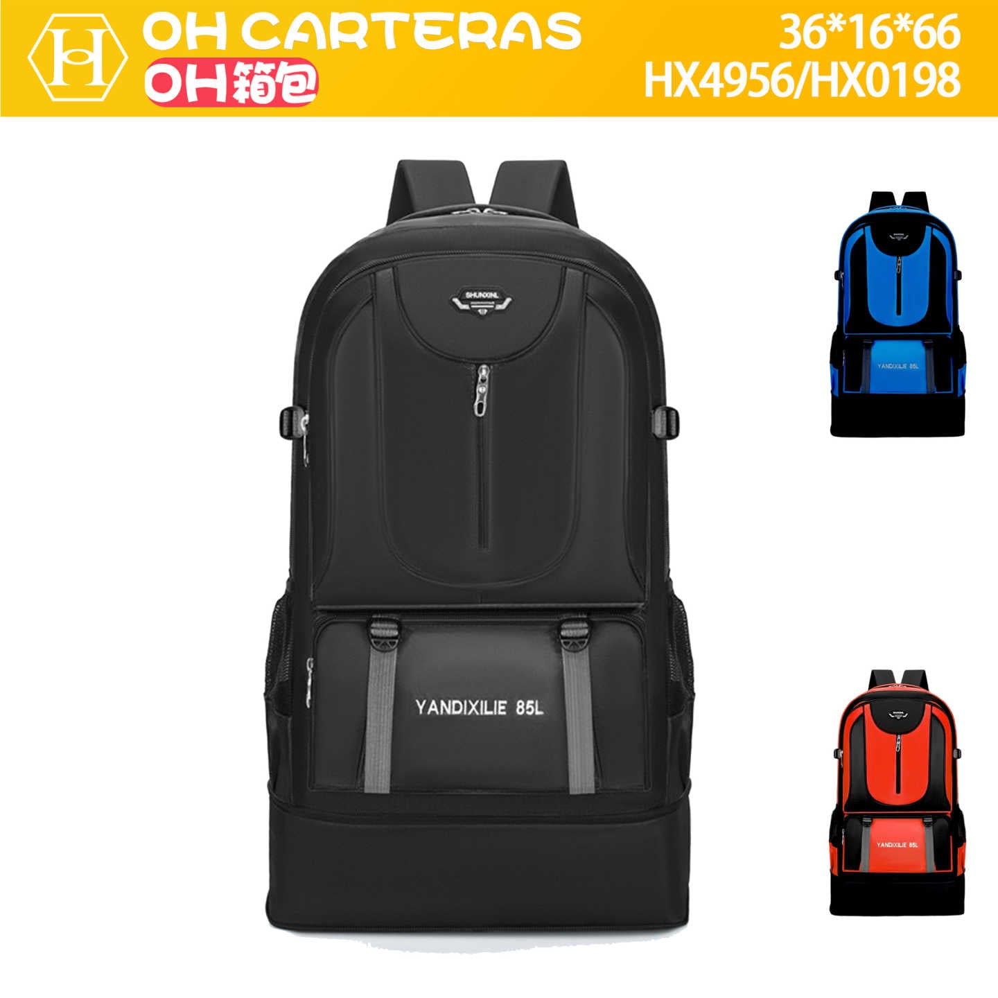Mochila de viaje