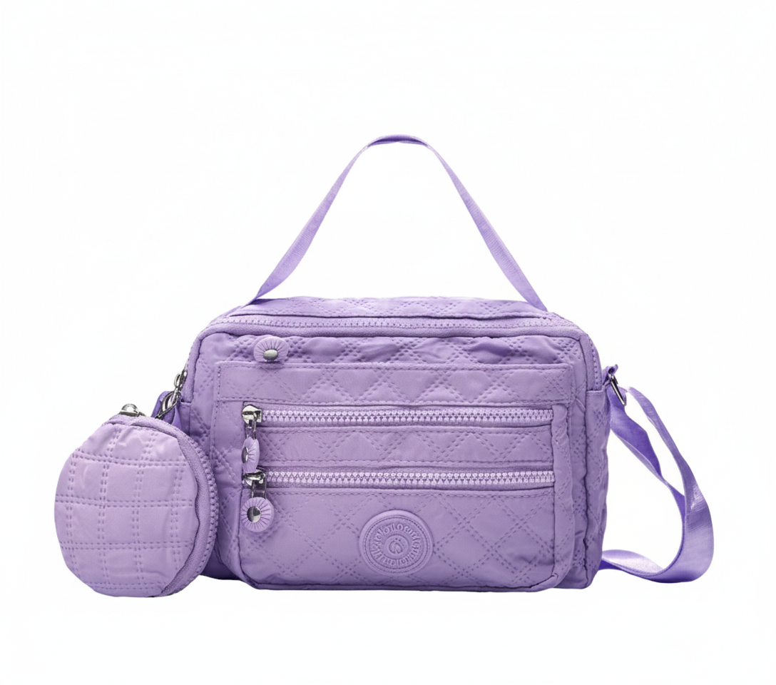Cartera Sport Amplia con Compartimentos