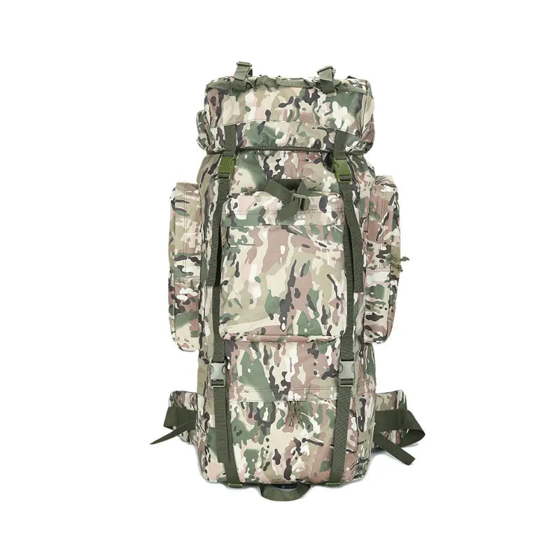 Mochila de senderismo camuflaje