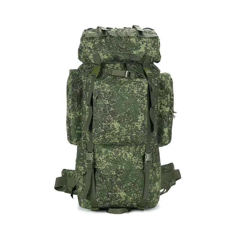 Mochila de senderismo camuflaje