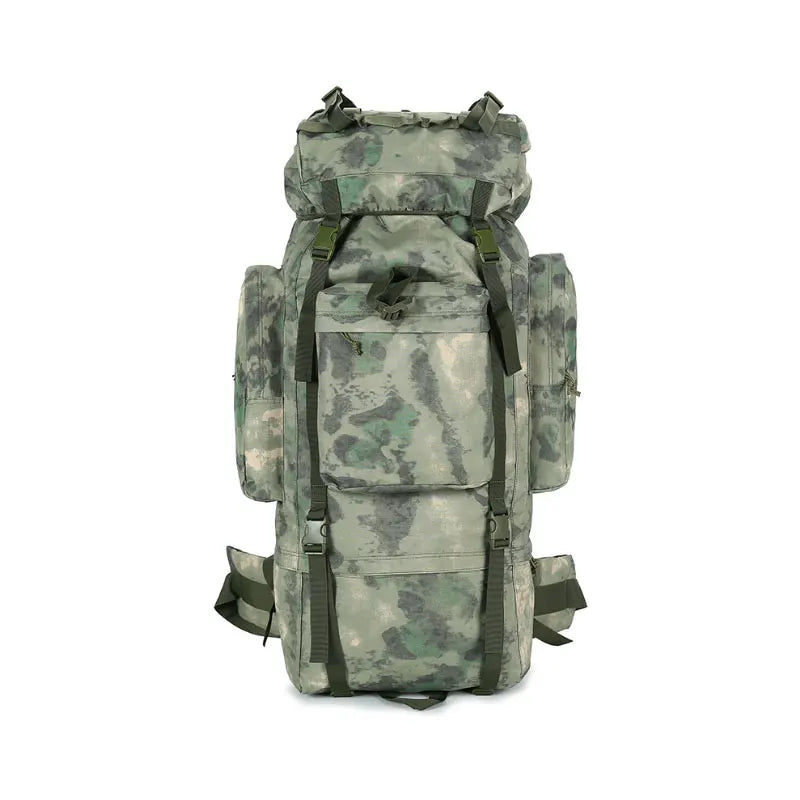 Mochila de senderismo camuflaje