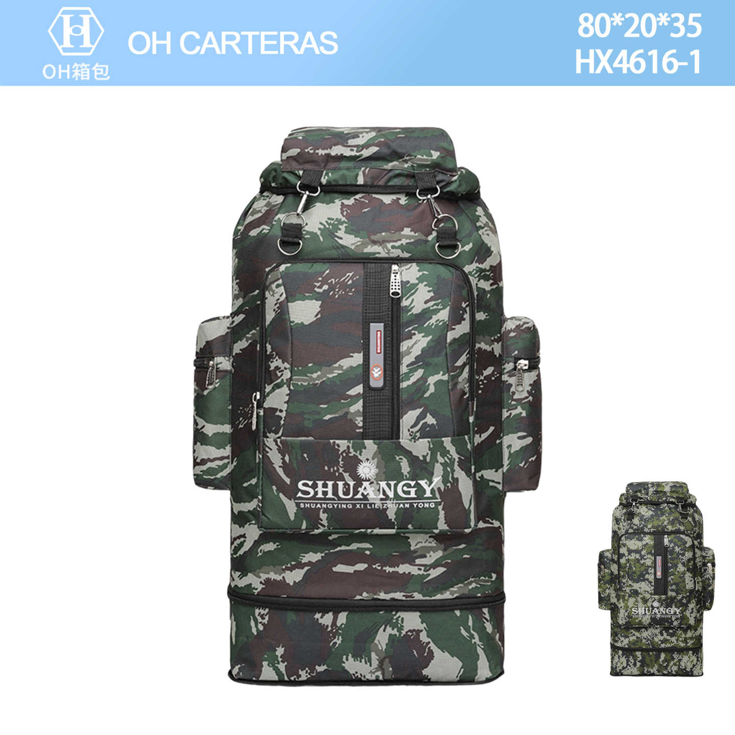 Mochila de viaje